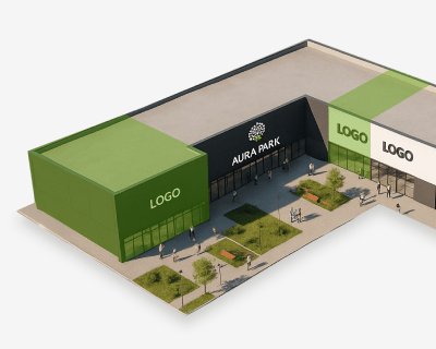 Lokale na&nbsp;wynajem - Aura Park